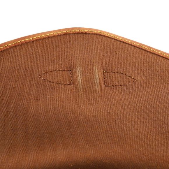 Louis Vuitton Saumur Handbag Monogram Canvas 30 Brown - Picture 9 of 11